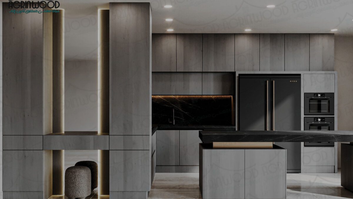 رنگ ایده آل کابینت ملامینه