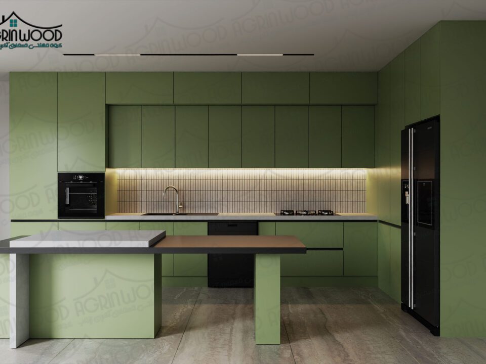 انواع رنگ کابینت ام دی اف