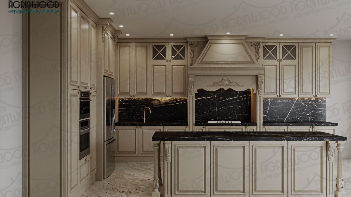 انواع رنگ کابینت آشپزخانه