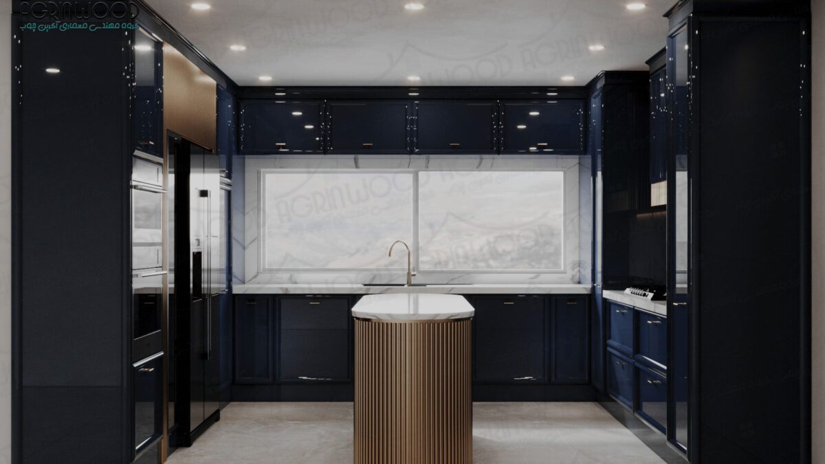 مدل شیک کابینت آشپزخانه