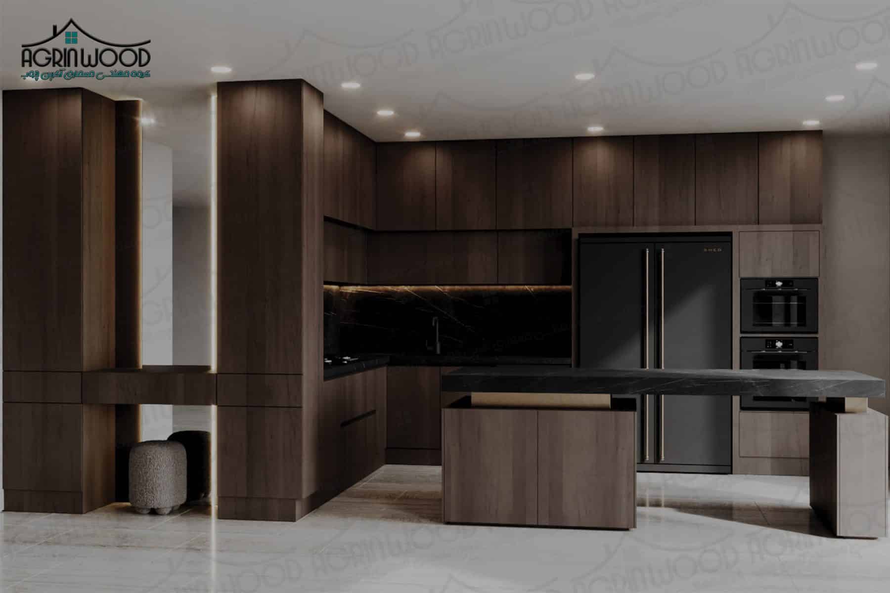 مدل شیک کابینت ام دی اف