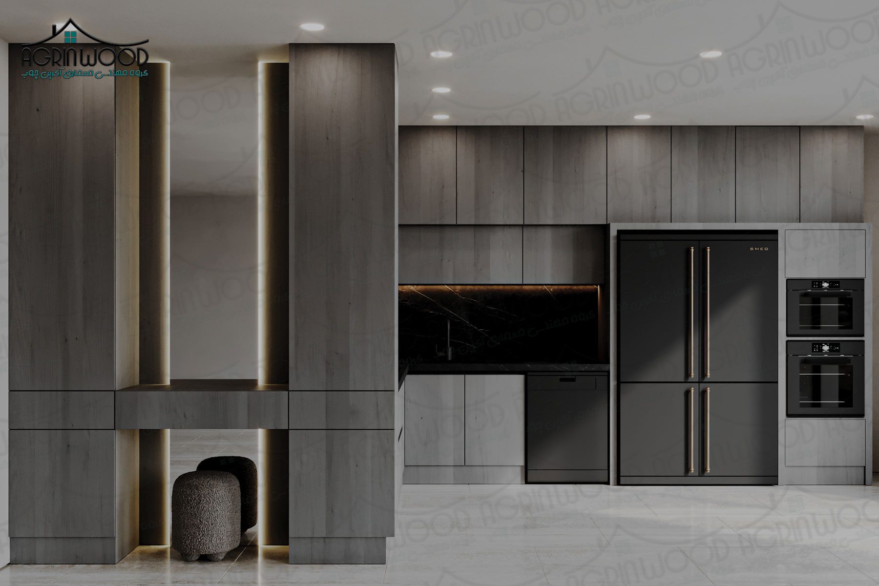 مدل شیک کابینت مدرن