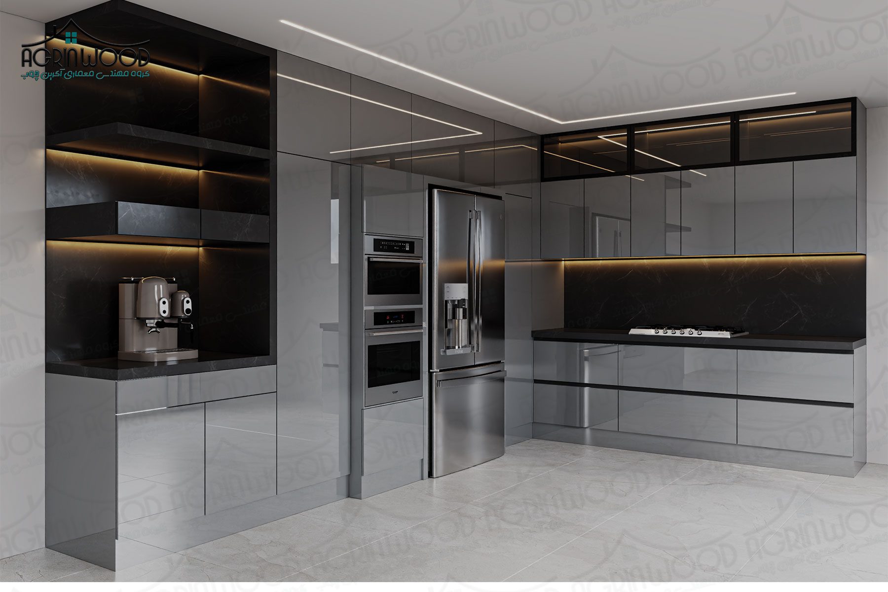 رنگ ایده آل کابینت