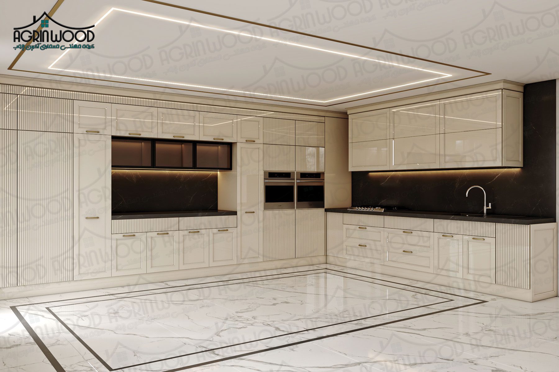 بهترین روکش کابینت انزو