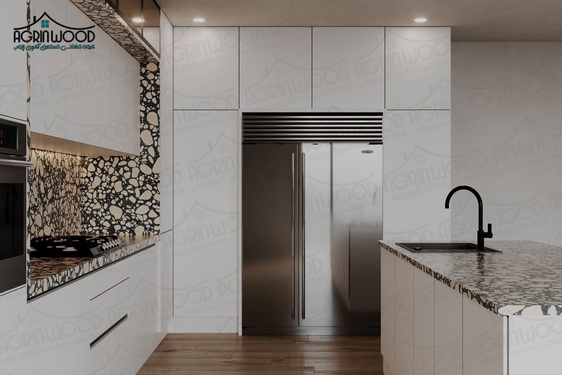 مدل شیک کابینت ام دی اف