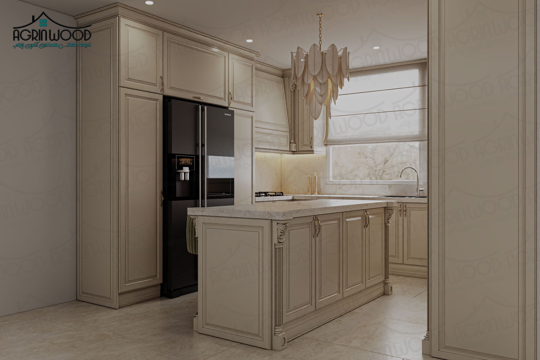 مدل شیک کابینت کلاسیک