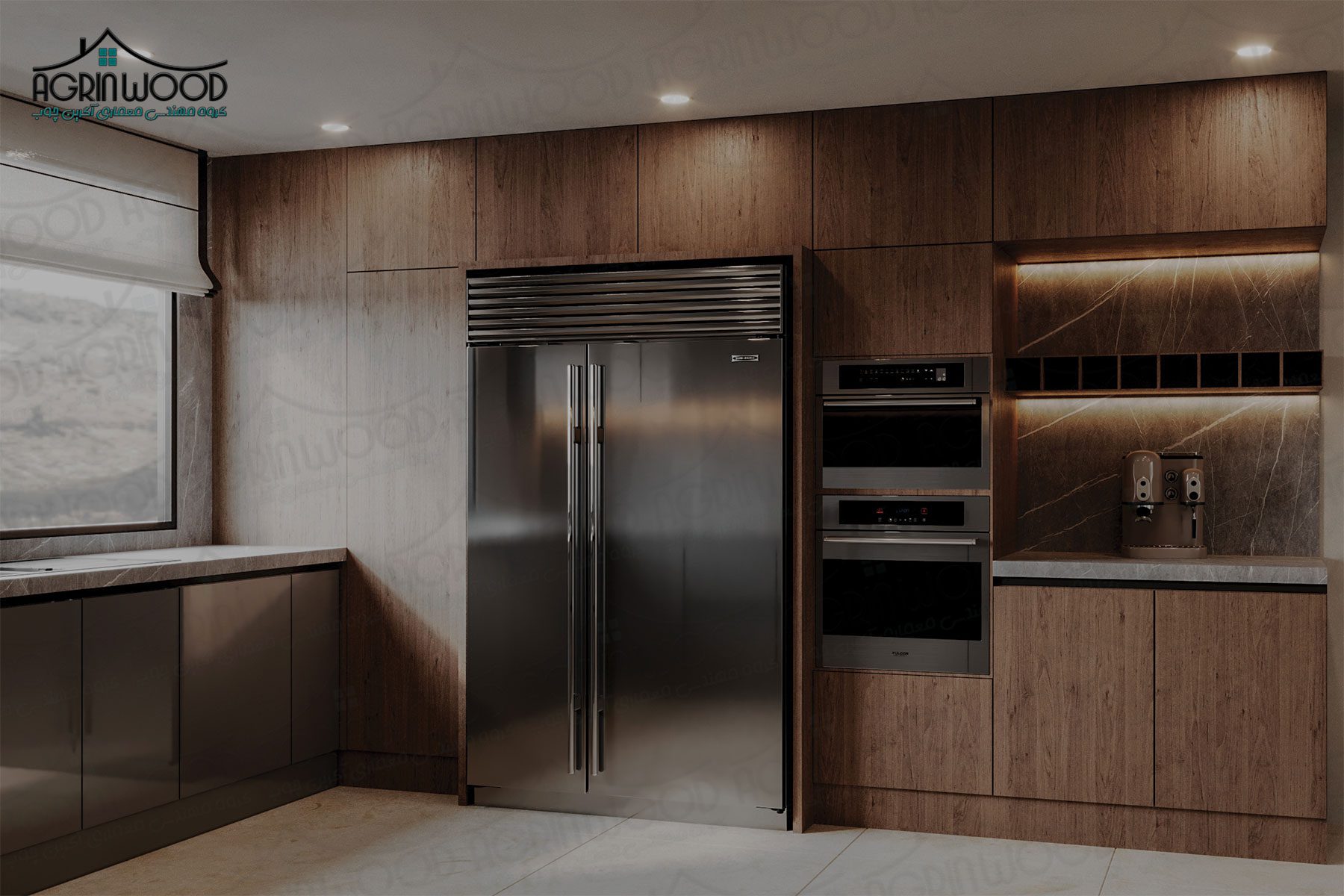 مدل شیک کابینت ملامینه