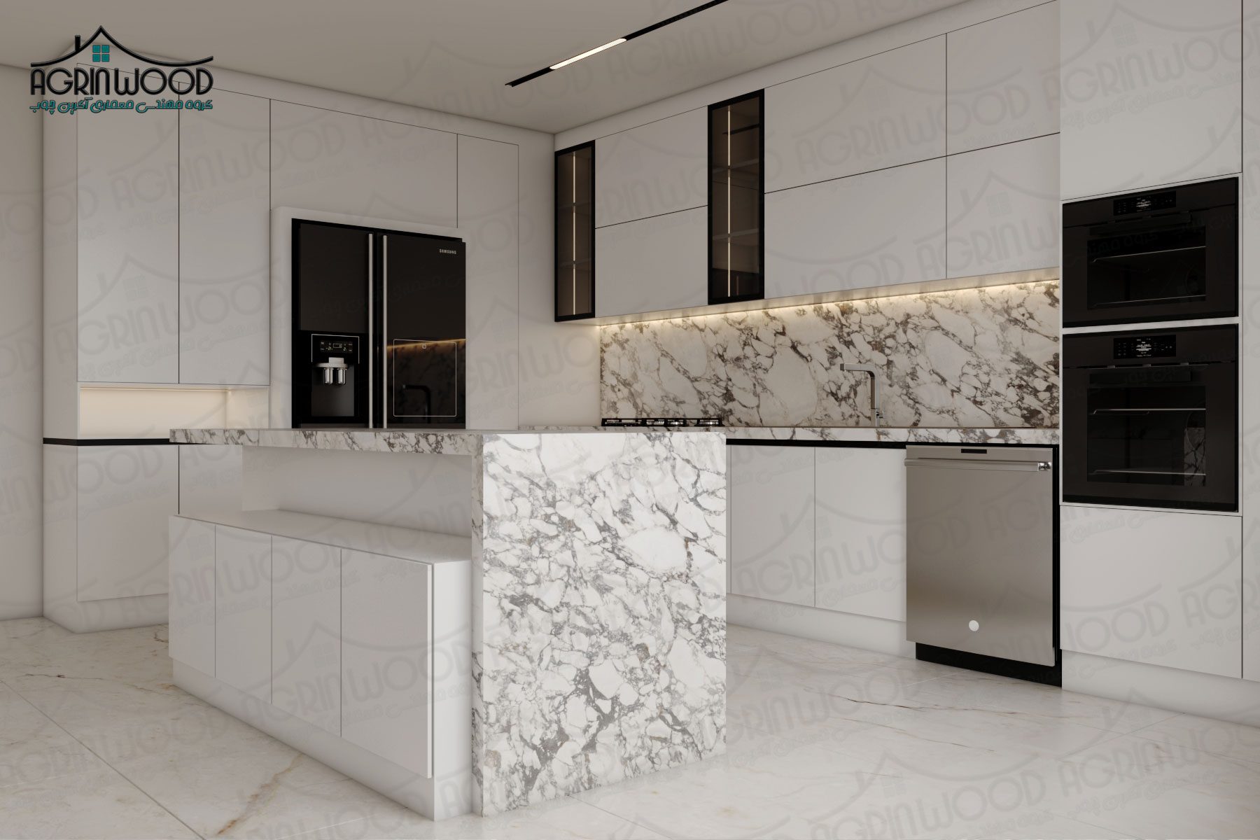 مدل شیک کابینت مدرن