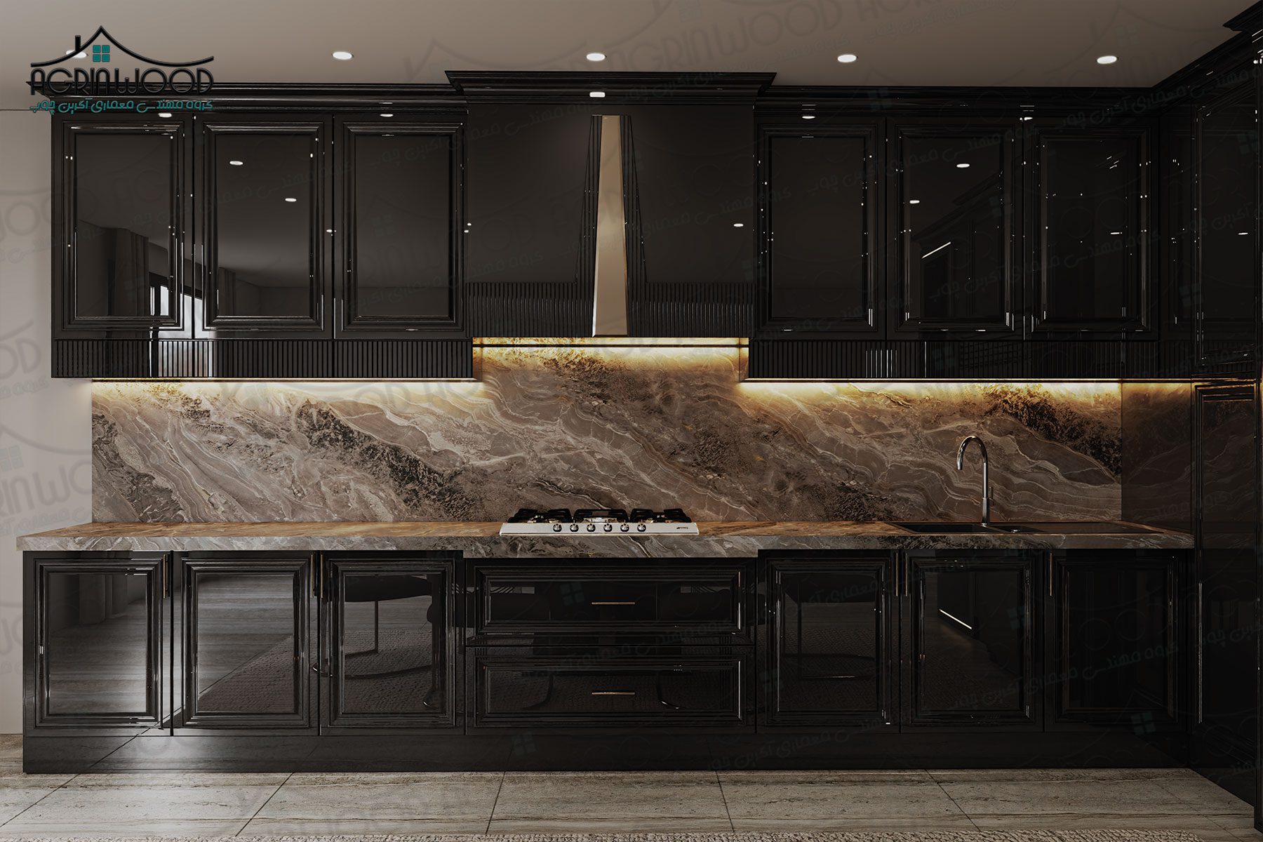 رنگ ایده آل کابینت انزو