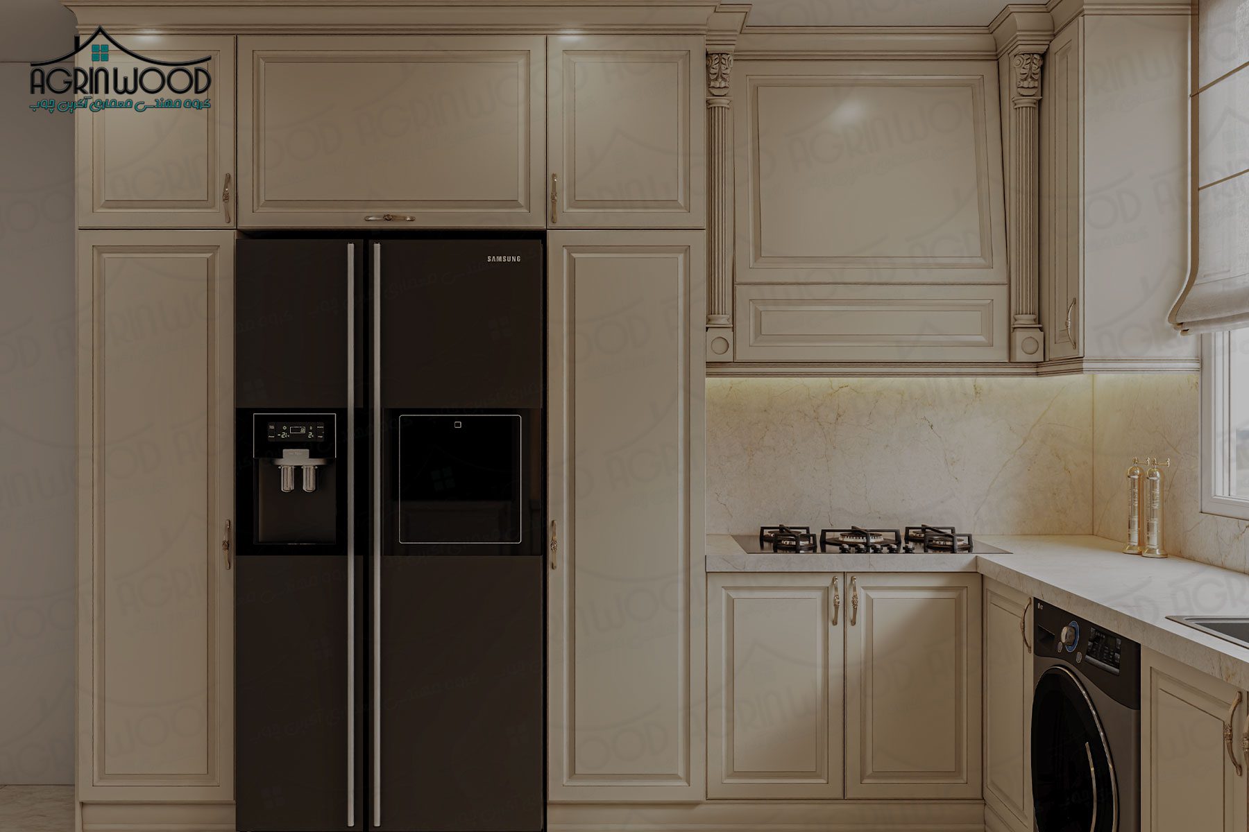 بهترین روکش کابینت ملامینه