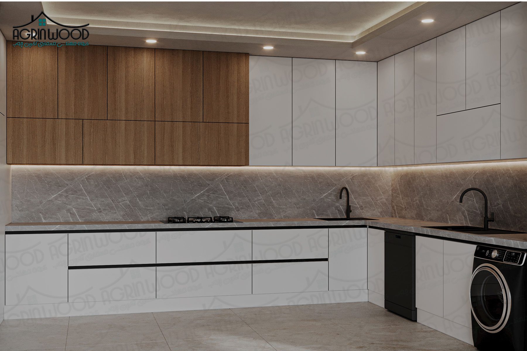 بهترین روکش کابینت مدرن