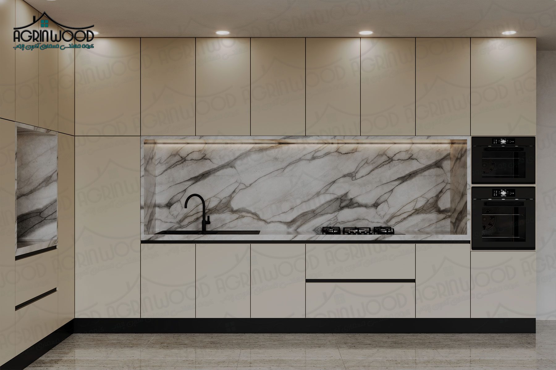 بهترین روکش کابینت ملامینه