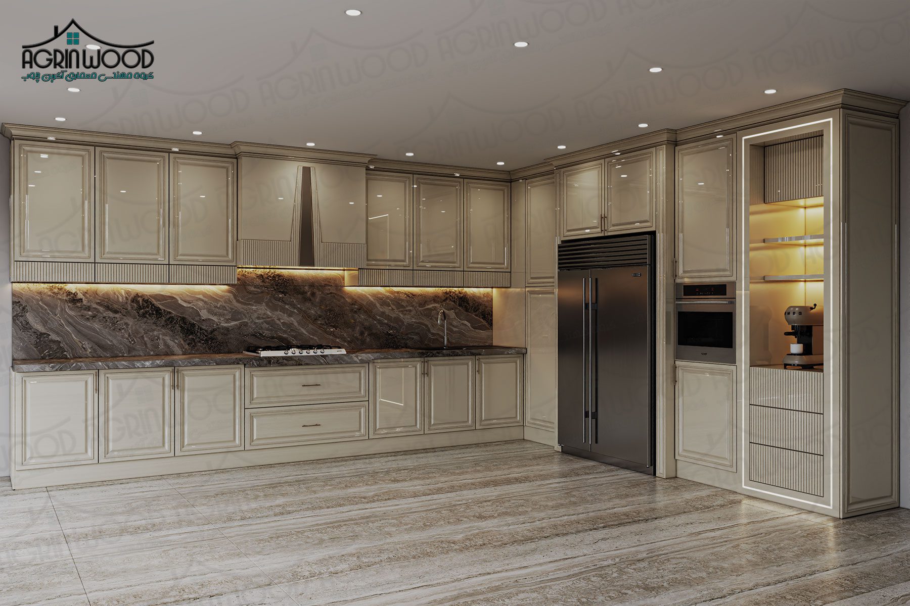 طرح خاص کابینت انزو