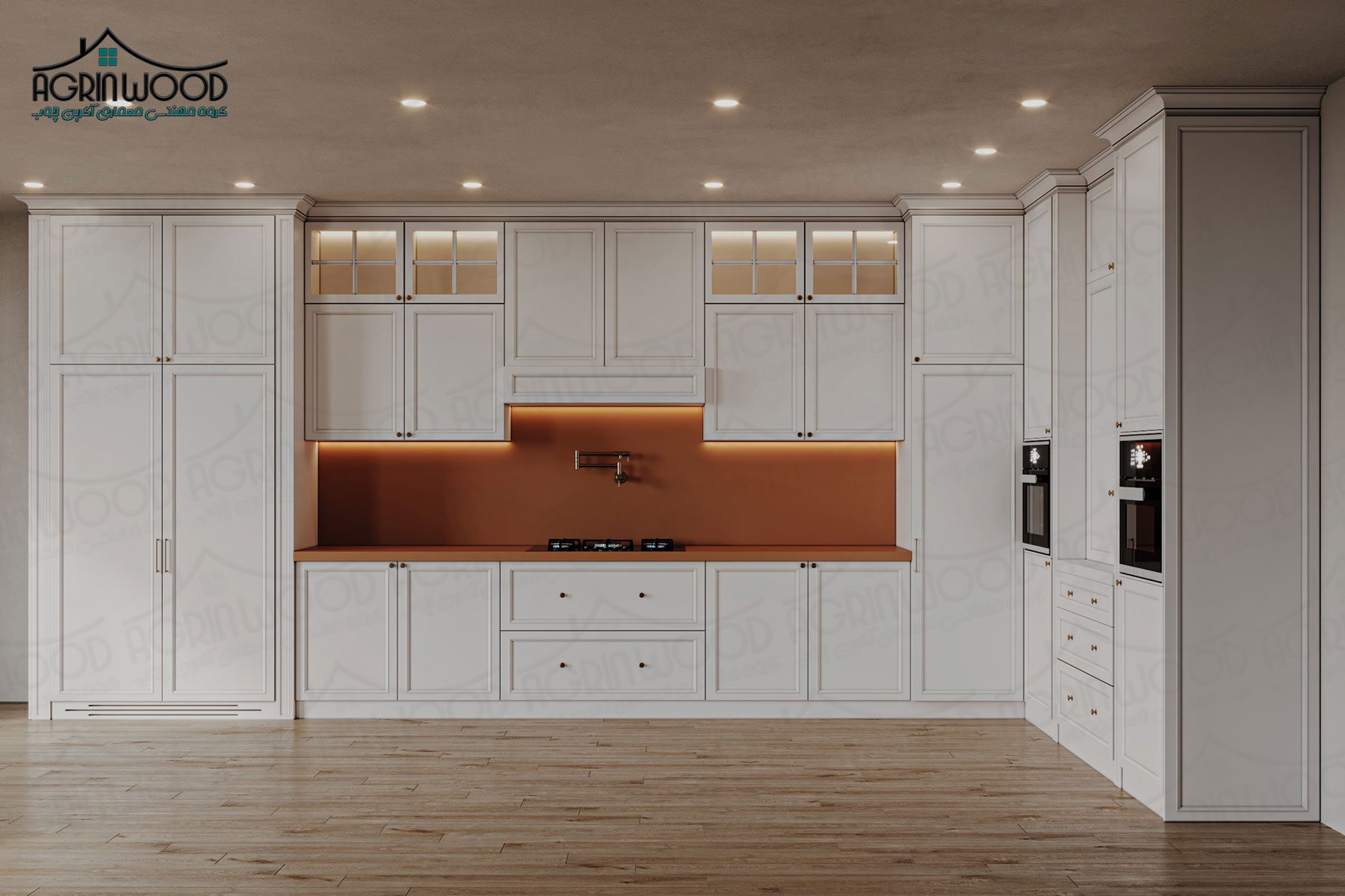 طرح خاص کابینت آشپز خانه