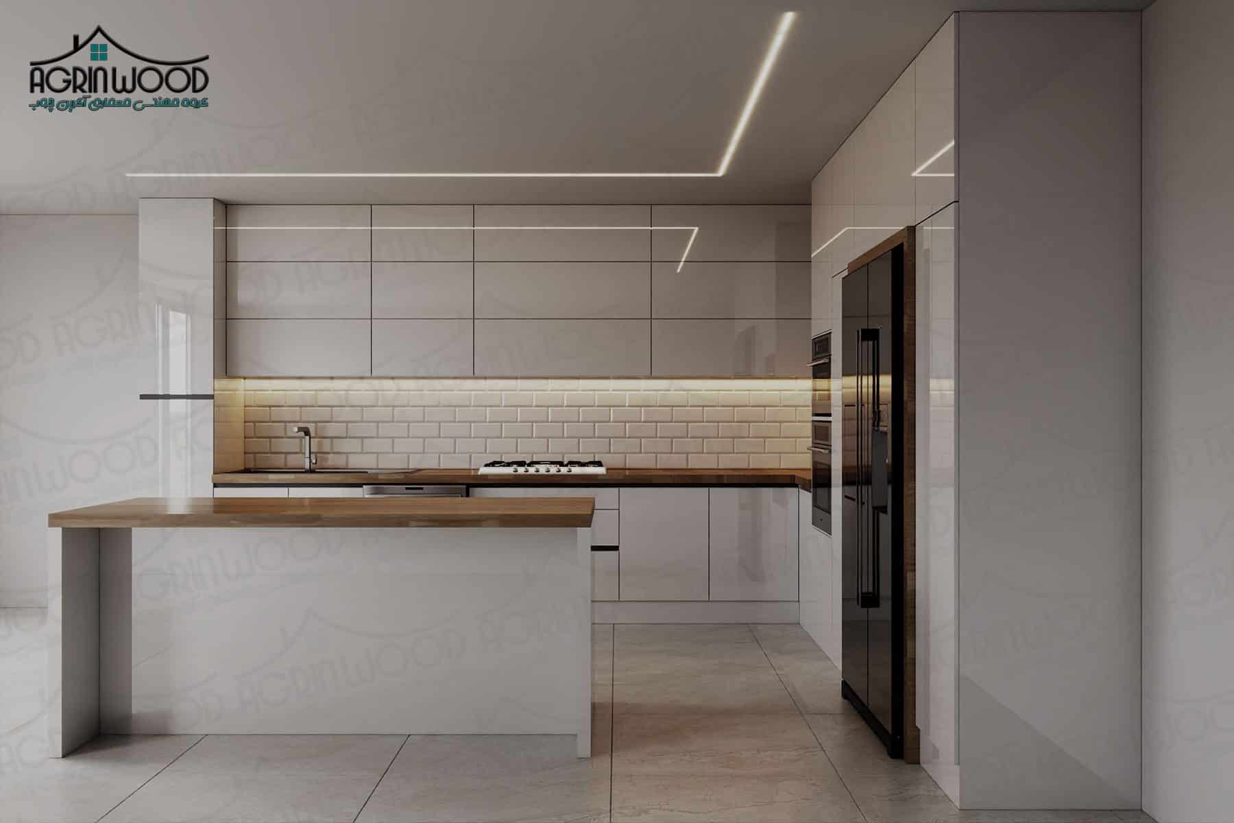 انواع رنگ کابینت پلی گلاس