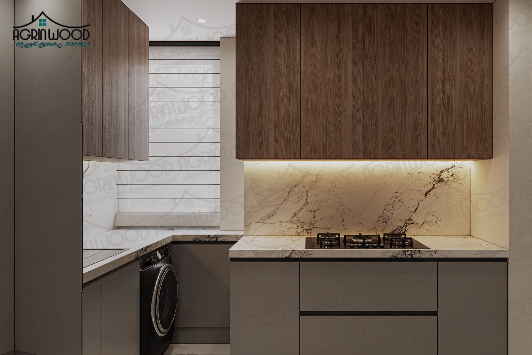 انواع رنگ کابینت ملامینه