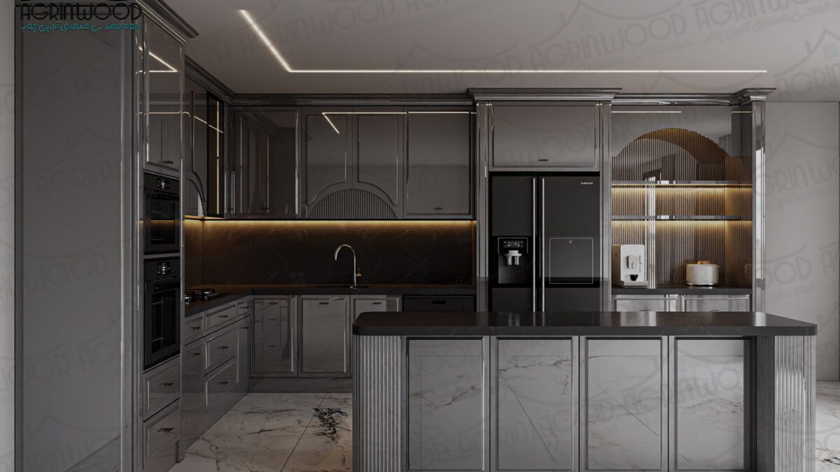 طرح خاص کابینت انزو