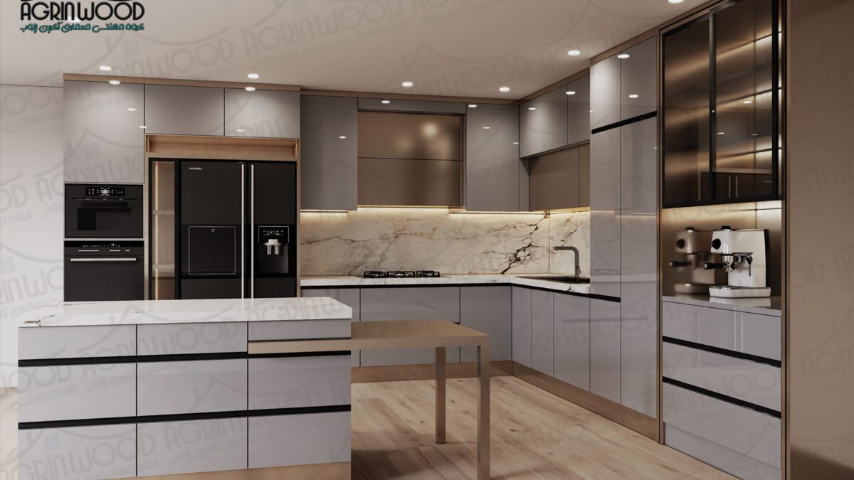 طرح خاص کابینت مدرن