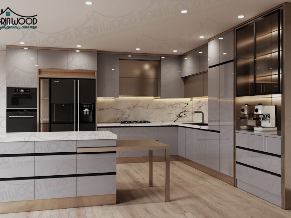 طرح خاص کابینت مدرن