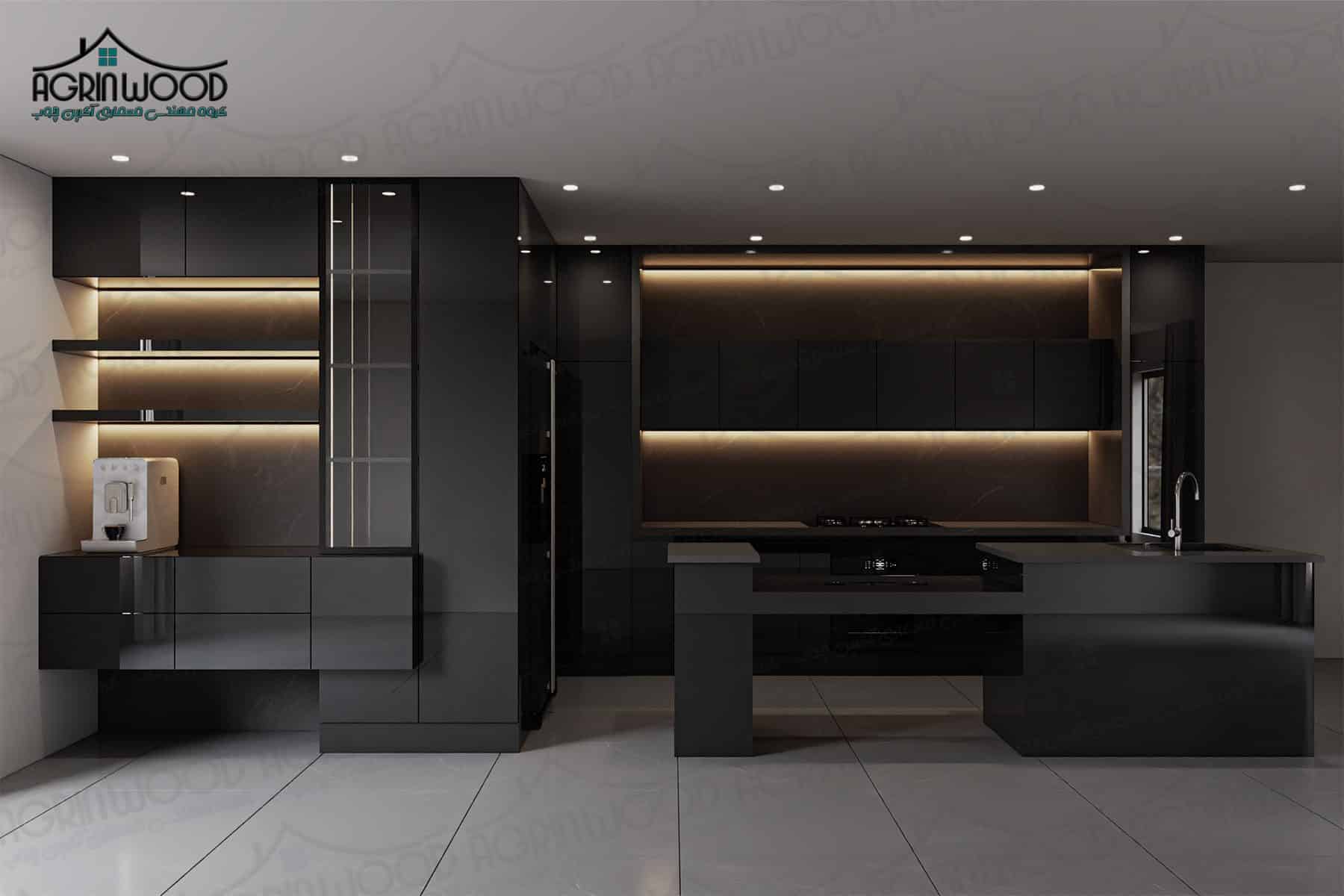 انواع رنگ کابینت مدرن