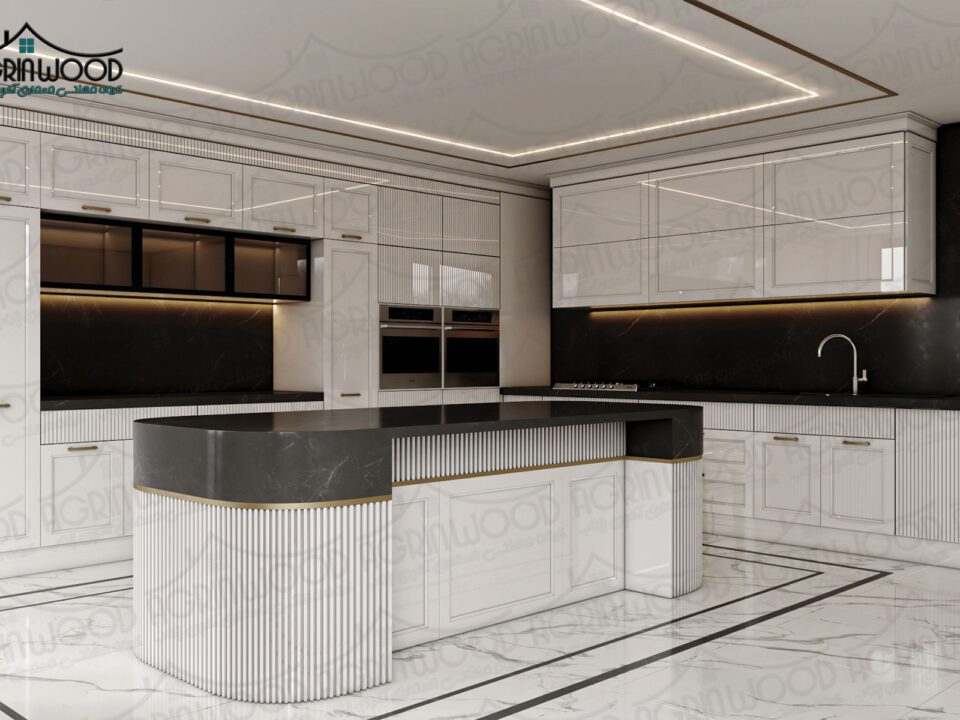 ترکیب رنگی کابینت انزو