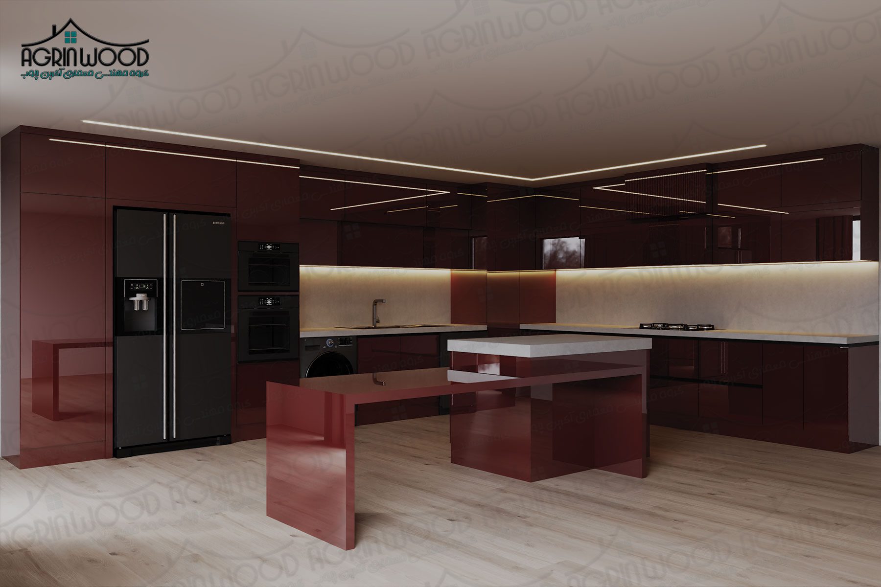 مدل ویژه کابینت پلی گلاس