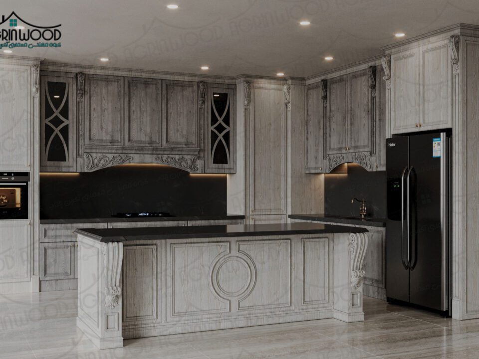 انواع رنگ کابینت کلاسیک