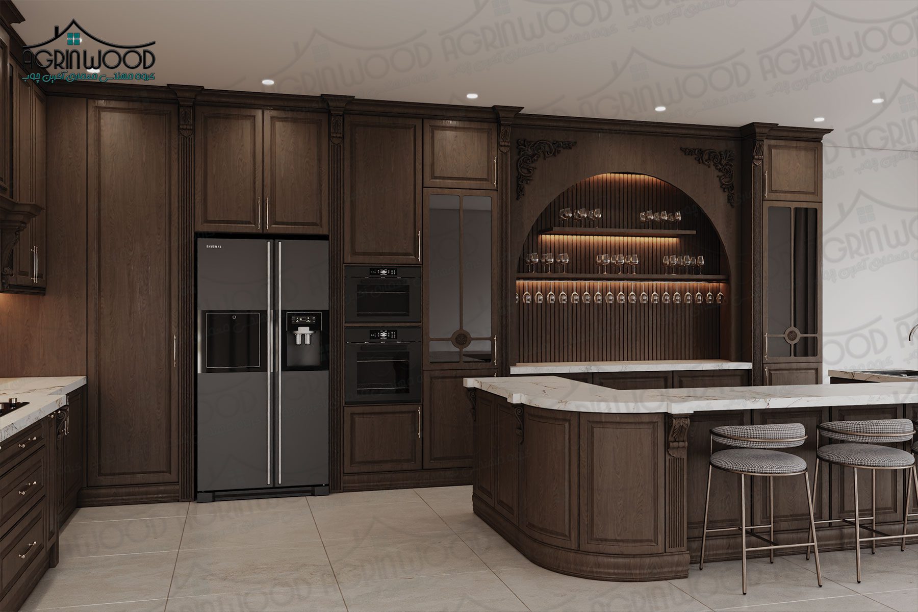 مدل ویژه کابینت کلاسیک