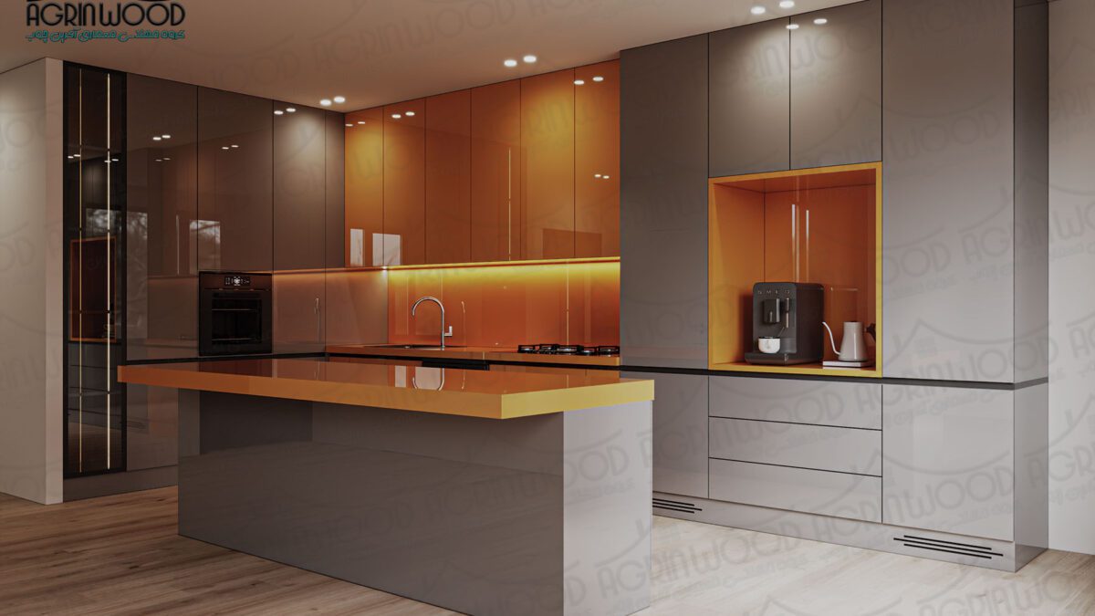 کابینت نارنجی