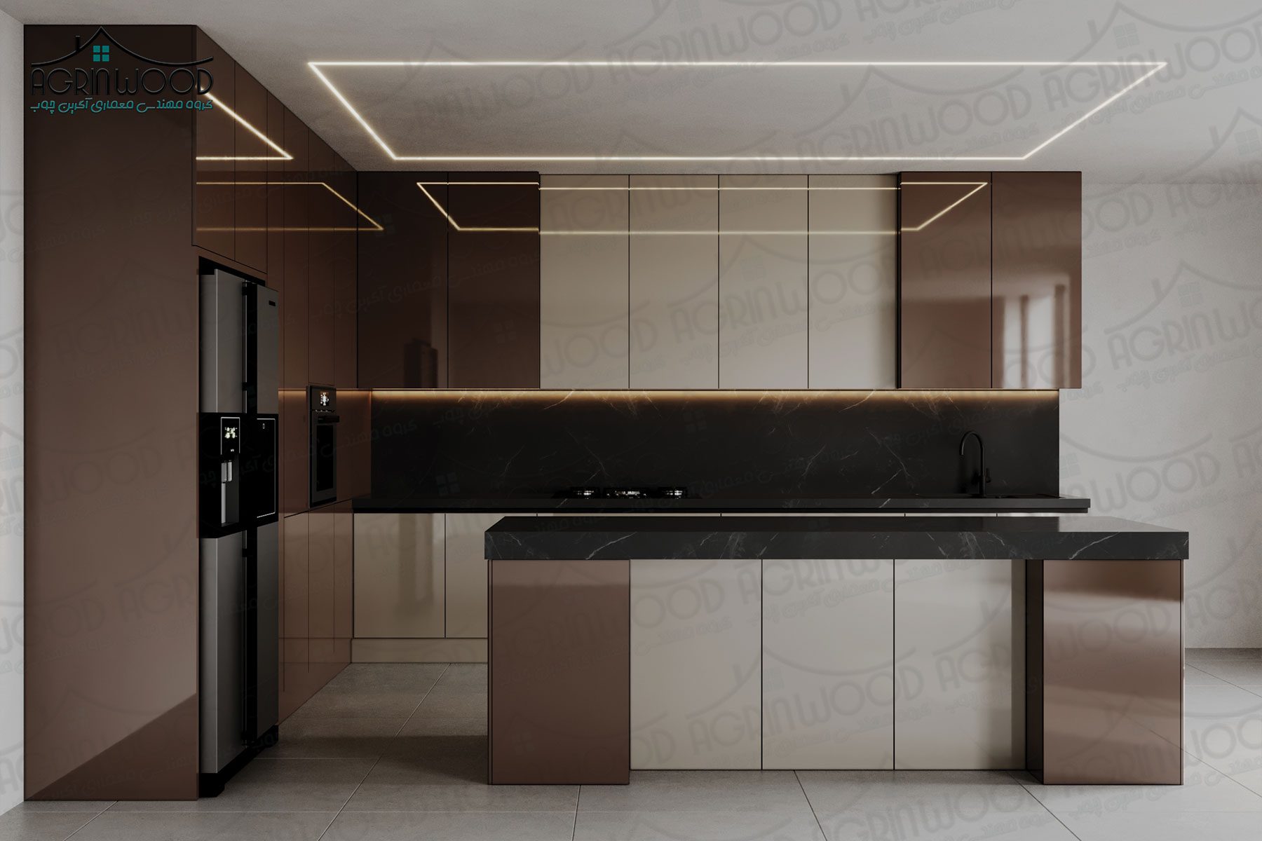 مدل ویژه کابینت های گلاس