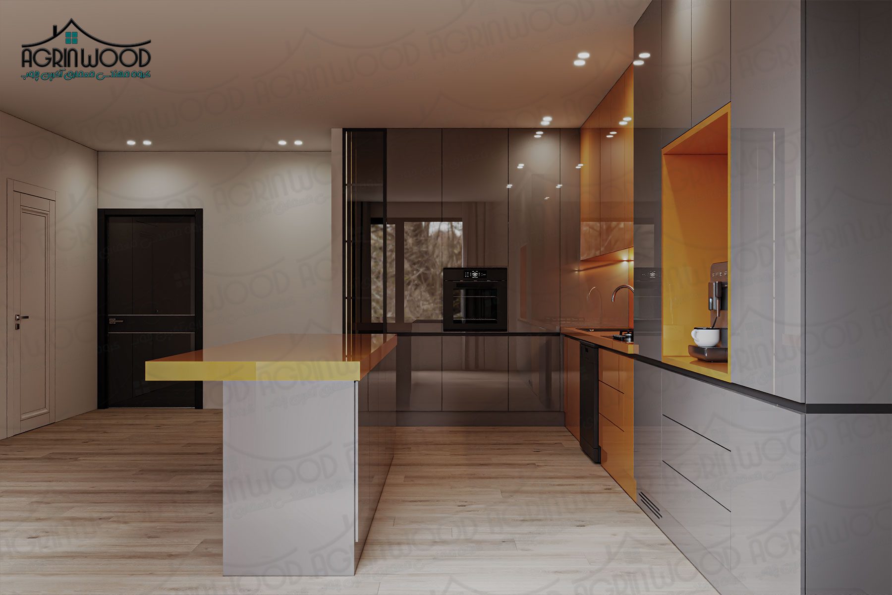 مدل ویژه کابینت پلی گلاس