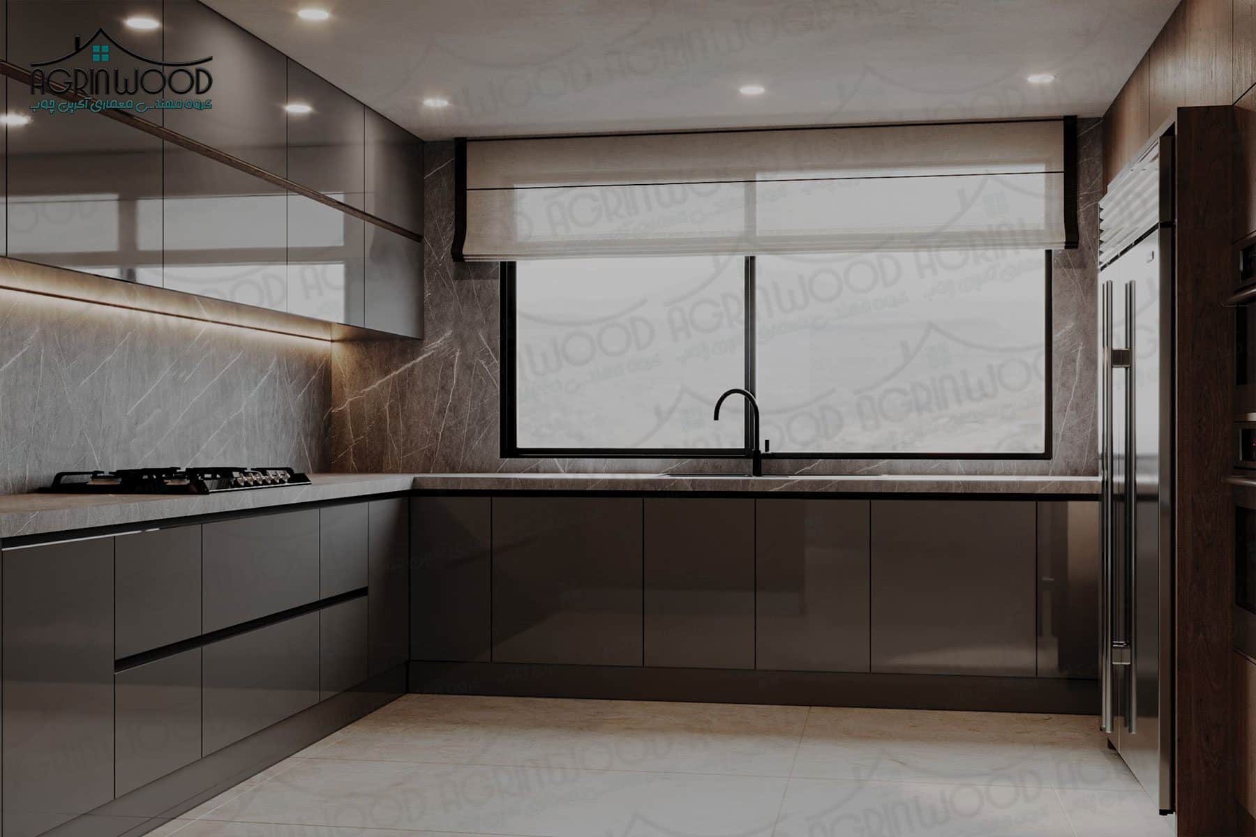 انواع رنگ کابینت مدرن