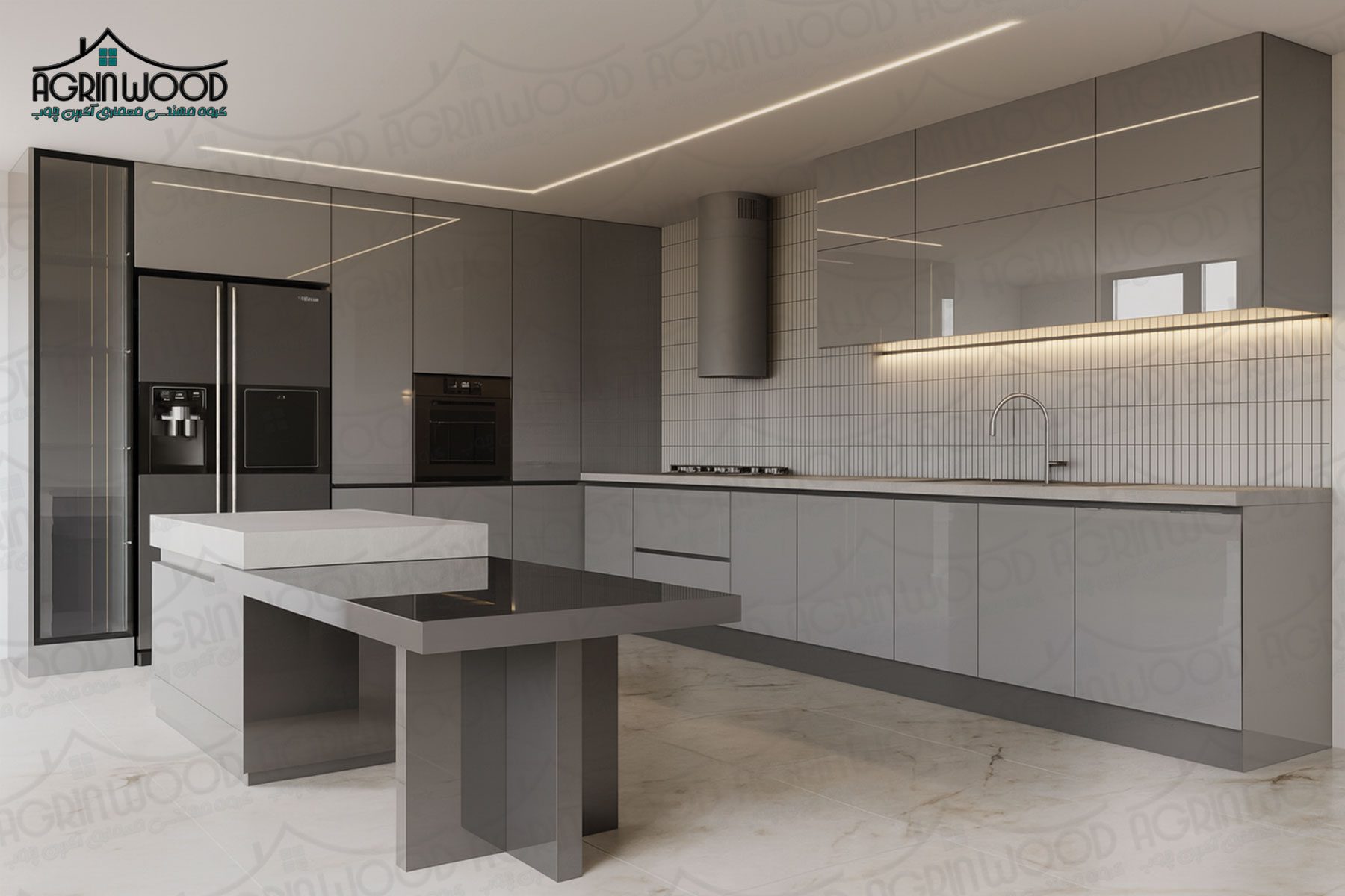 نوآوری جدید کابینت های گلاس