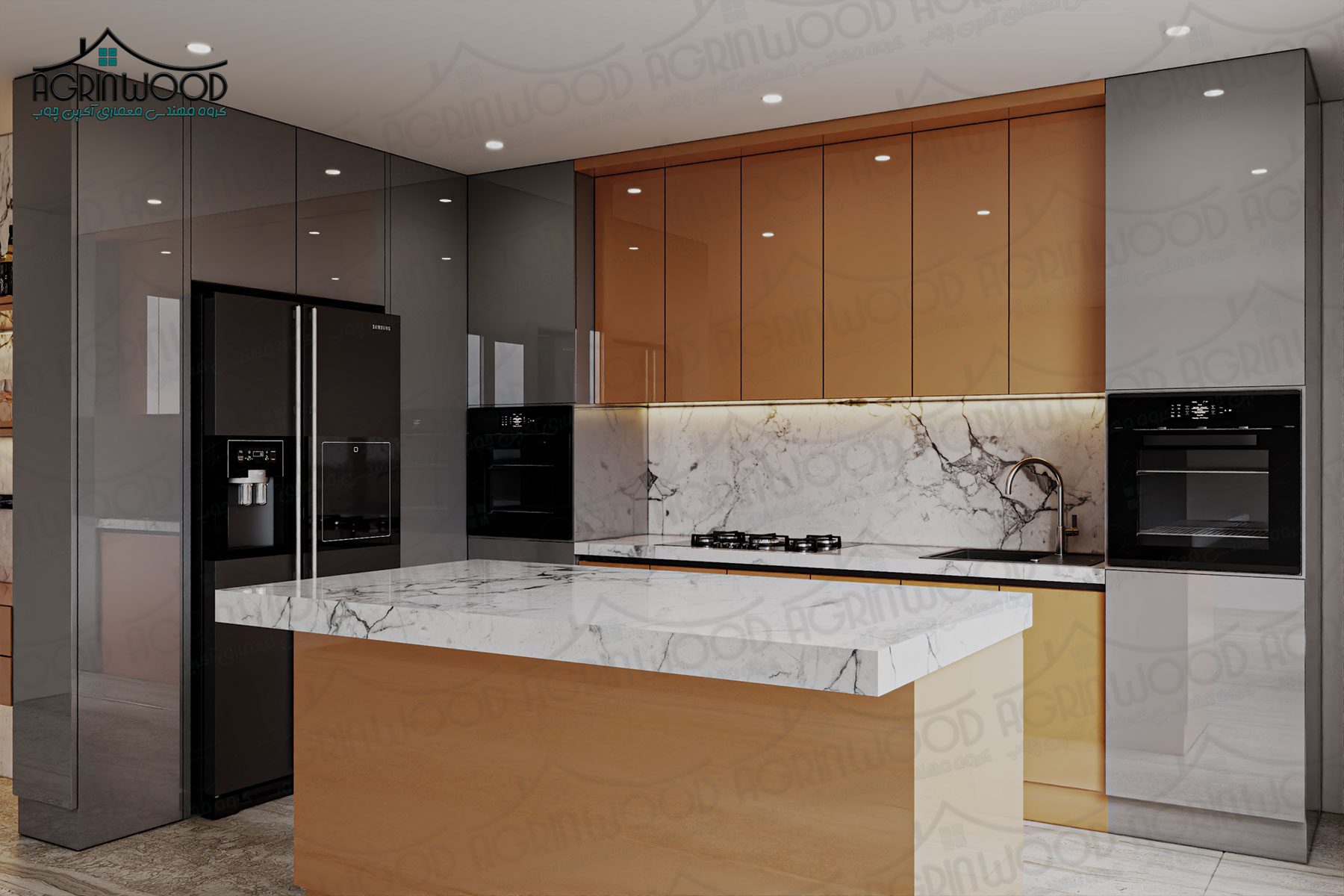 نوآوری جدید کابینت های گلاس