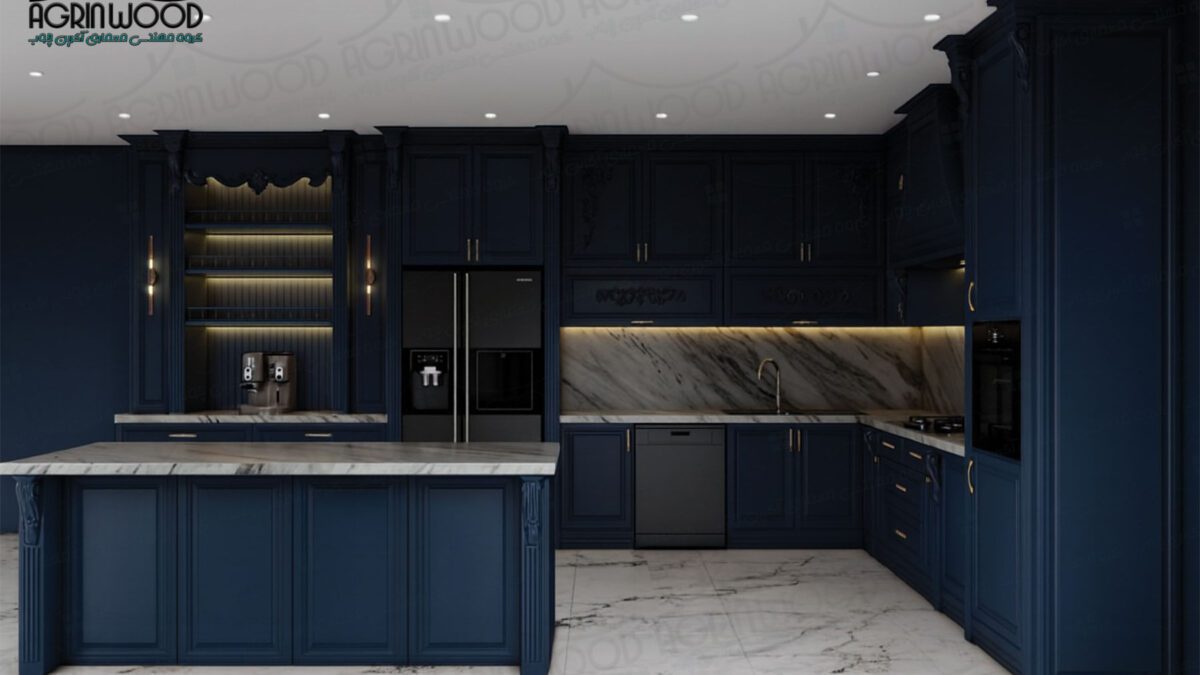 کابینت ممبران سرمه ای