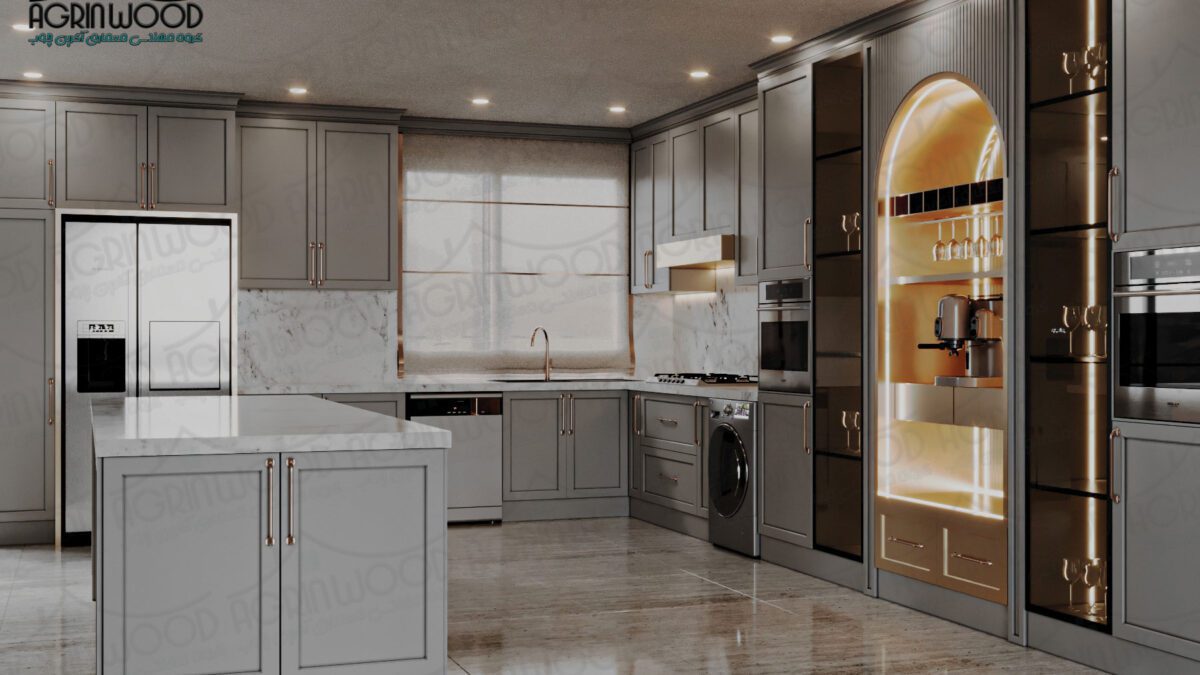 خلاقیت در کابینت پلی گلاس