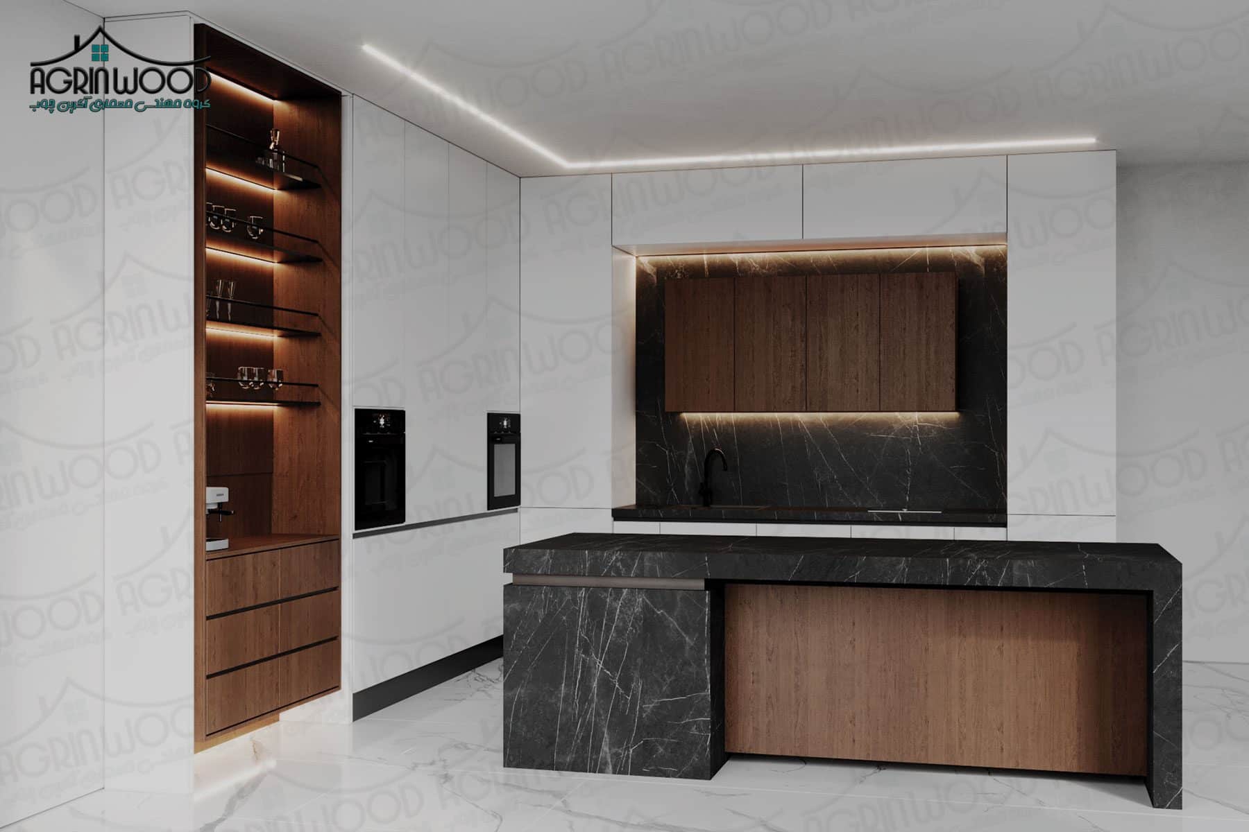 خلاقیت در کابینت مدرن