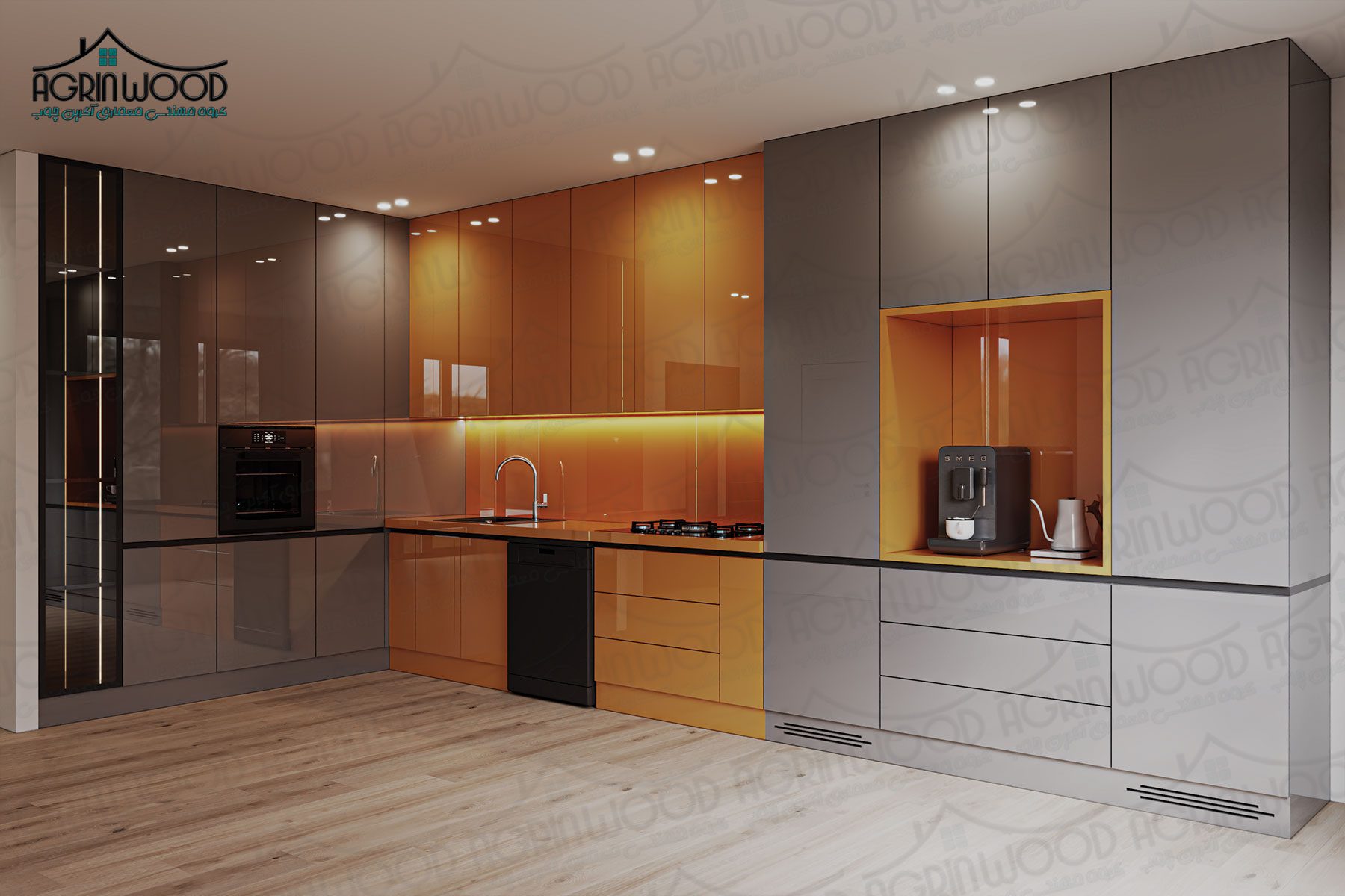 نوآوری جدید کابینت های گلاس