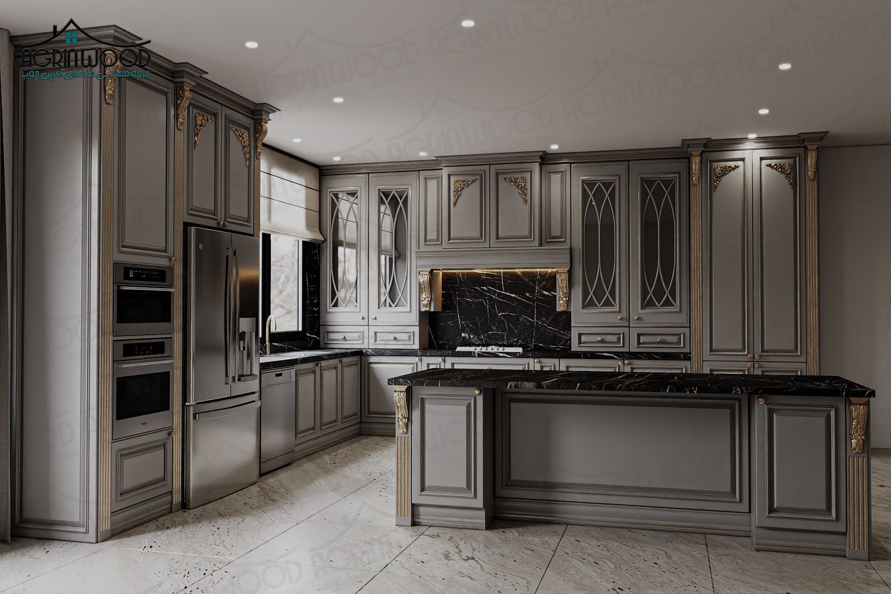 خلاقیت در کابینت روکش وکیوم