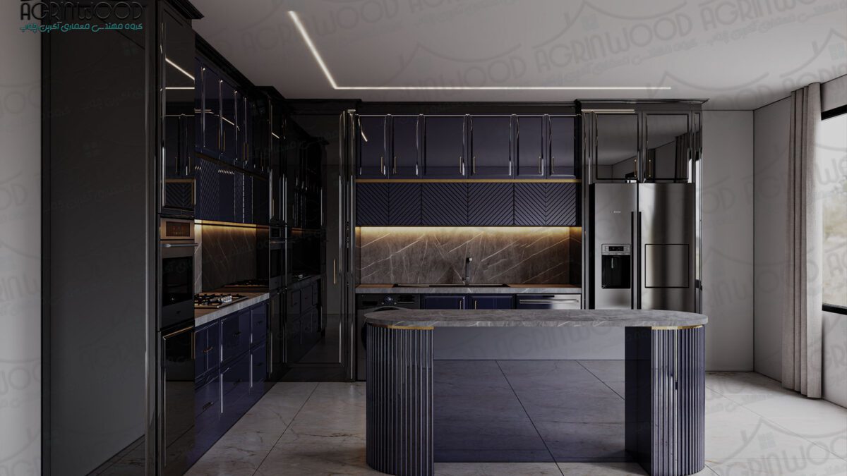 خلاقیت در کابینت آشپزخانه