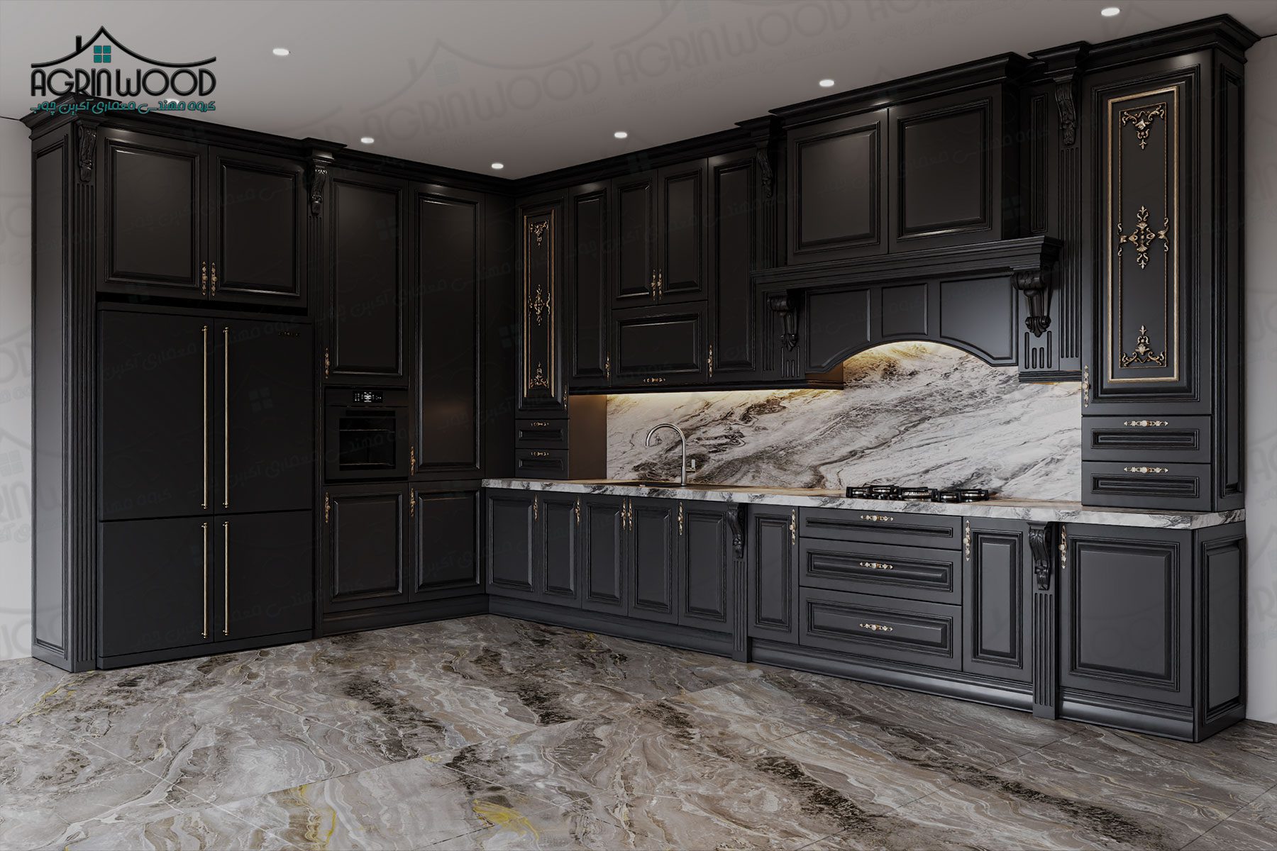 خلاقیت در کابینت کلاسیک