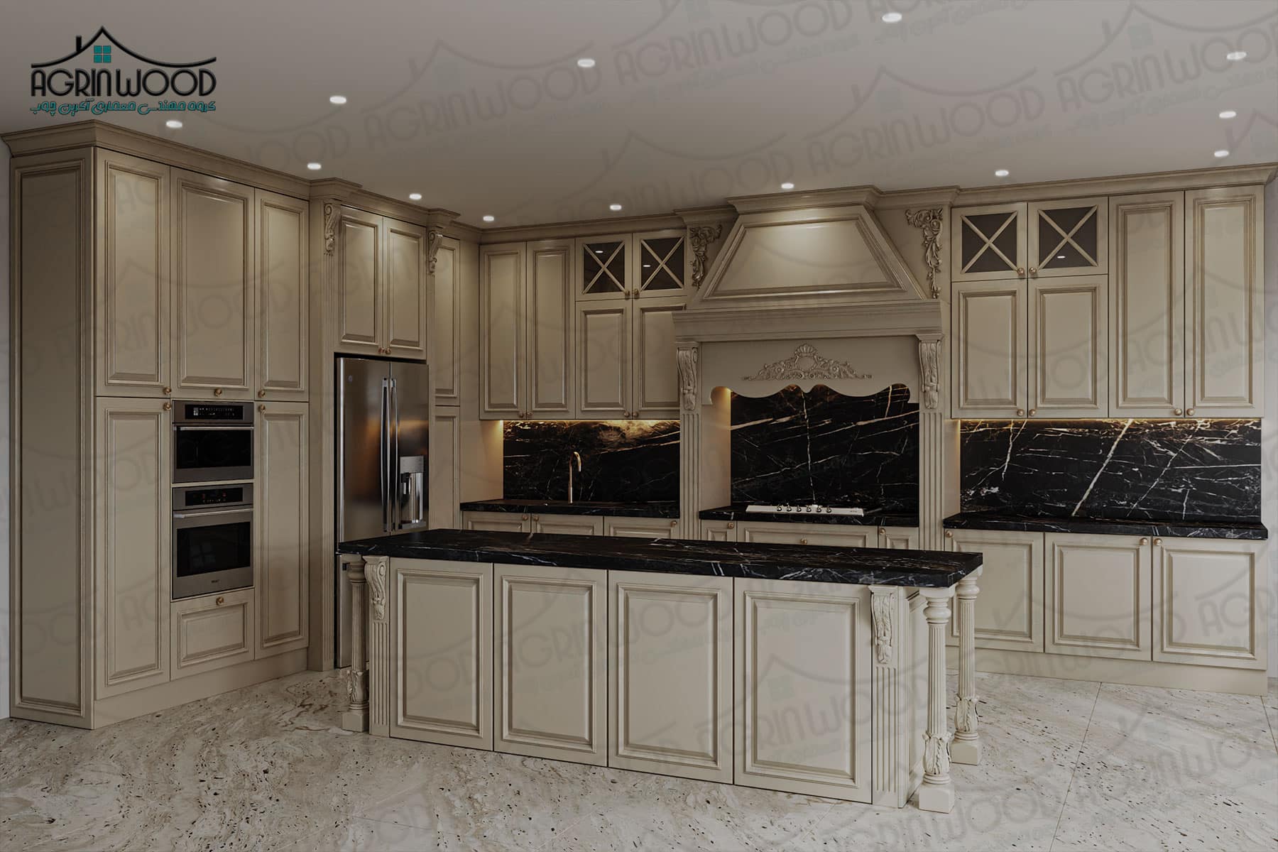 خلاقیت در کابینت کلاسیک