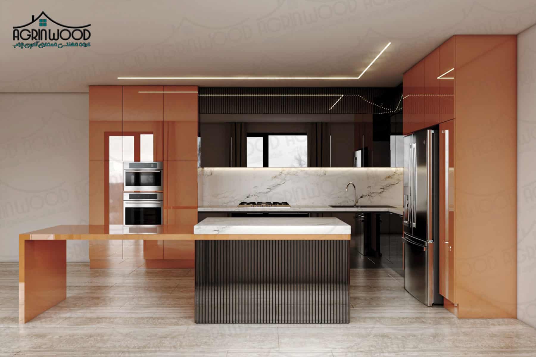 خلاقیت در کابینت پلی گلاس