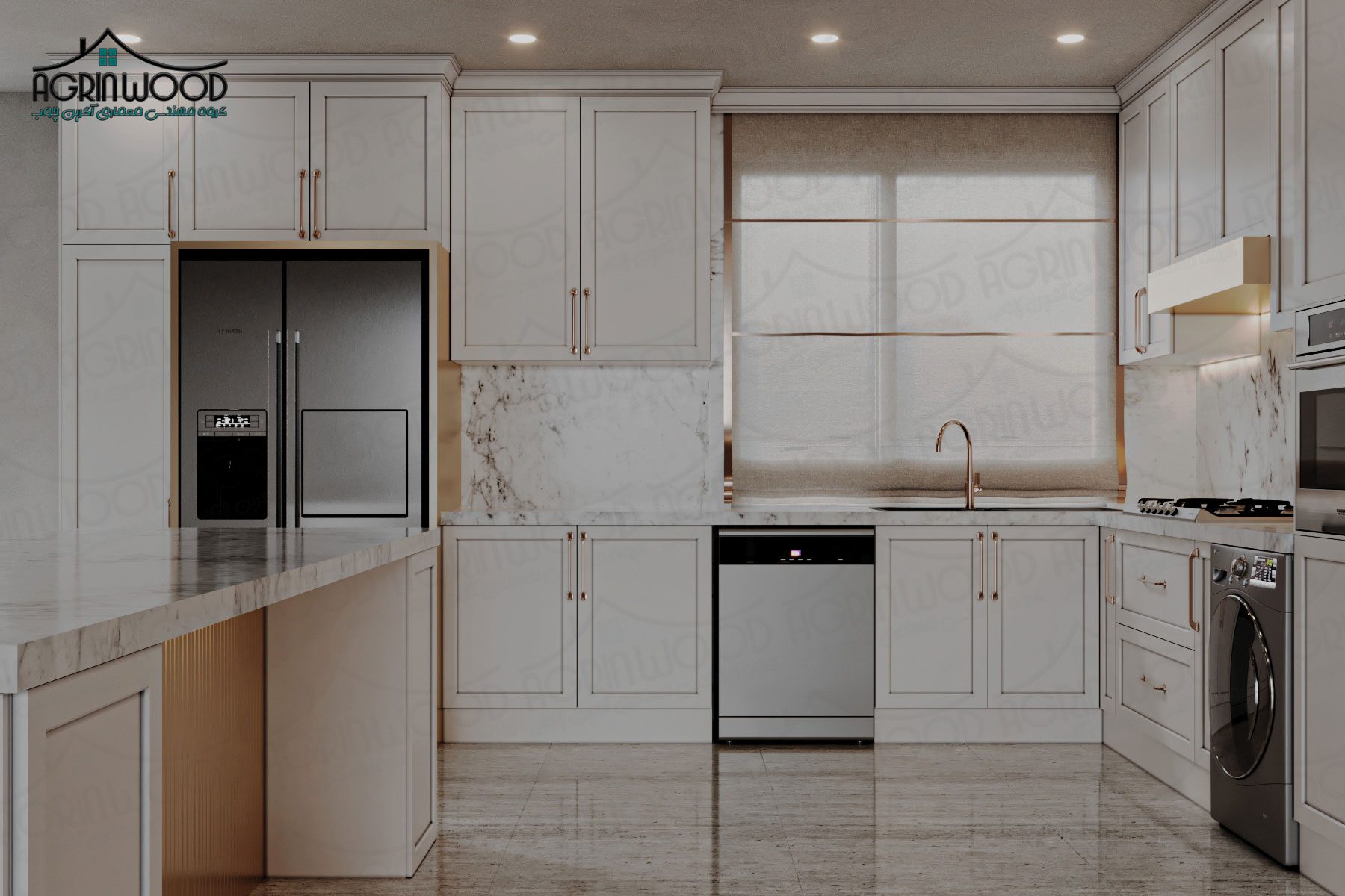 خلاقیت در کابینت روکش وکیوم