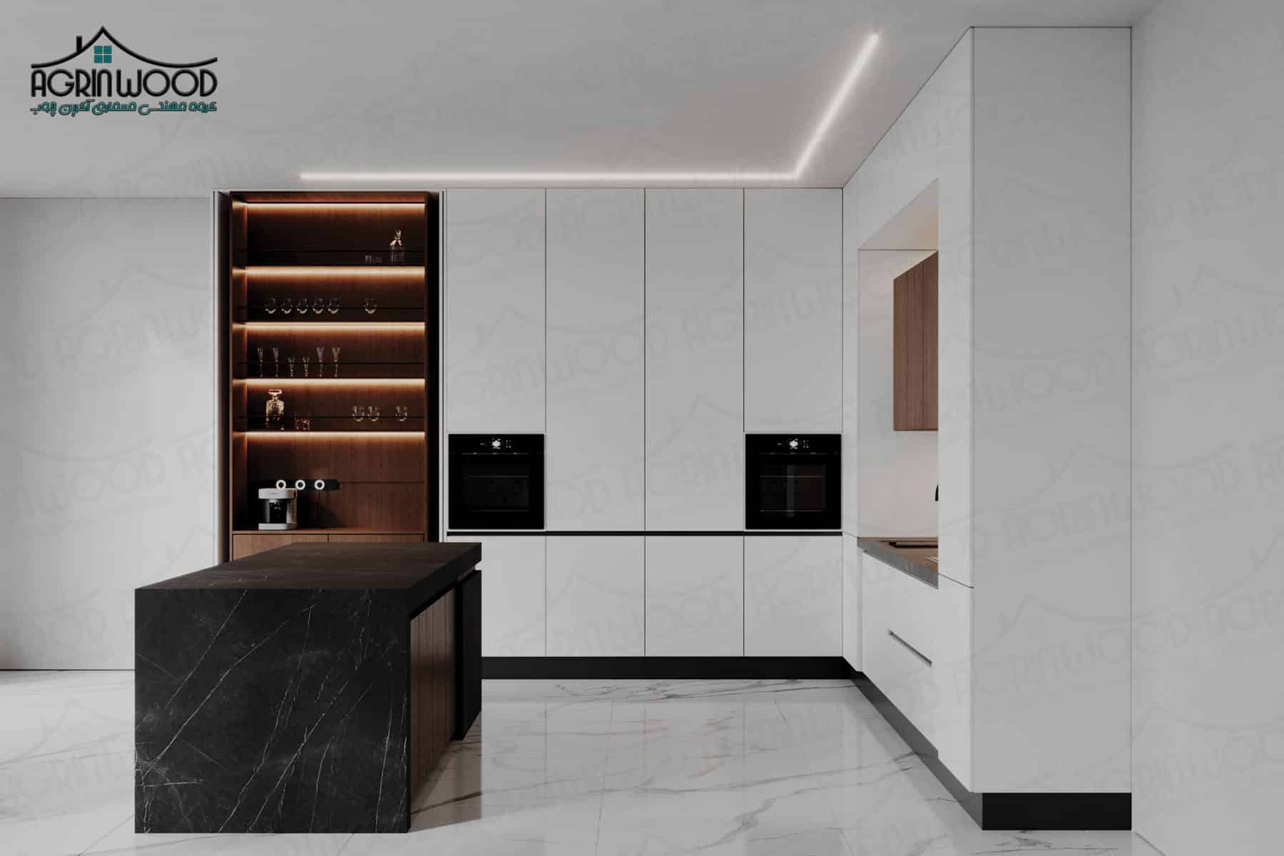 خلاقیت در کابینت آشپزخانه