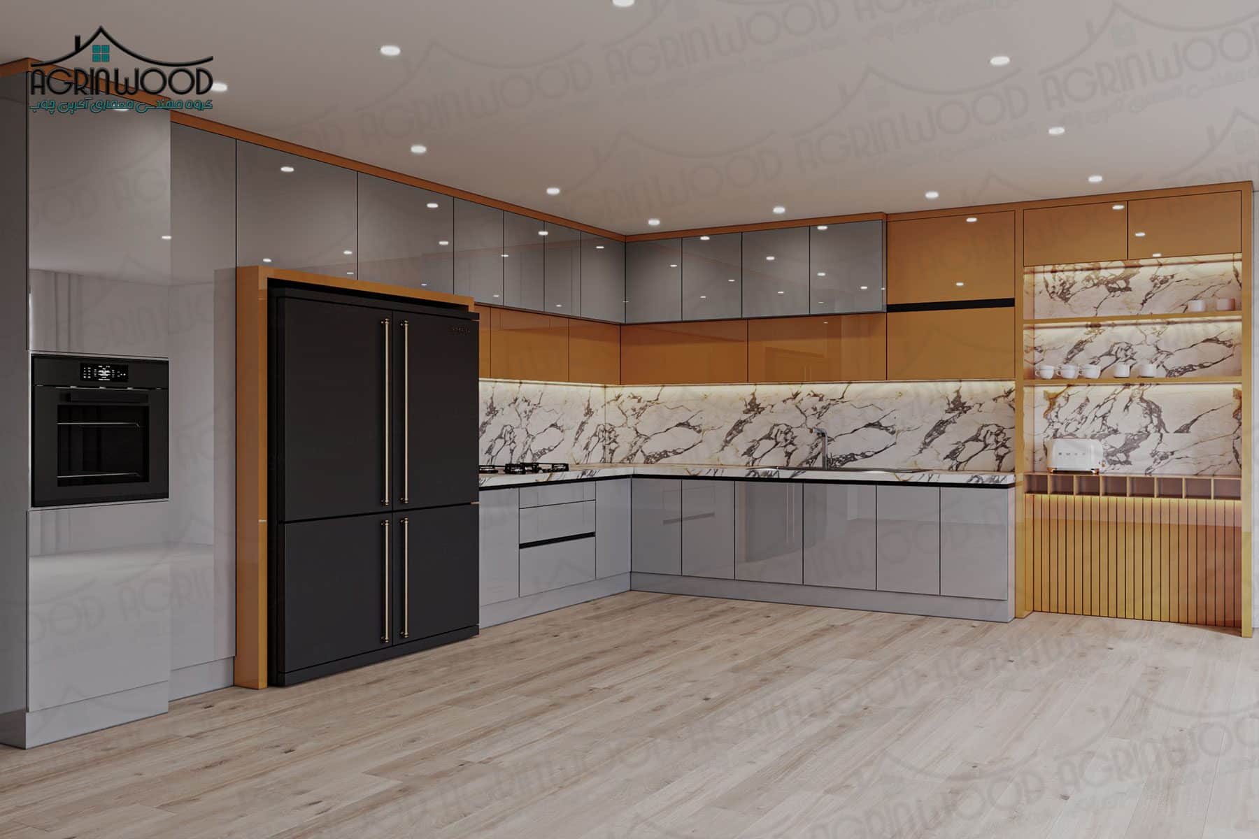 خلاقیت در کابینت پلی گلاس خلاقیت در کابینت پلی گلاس