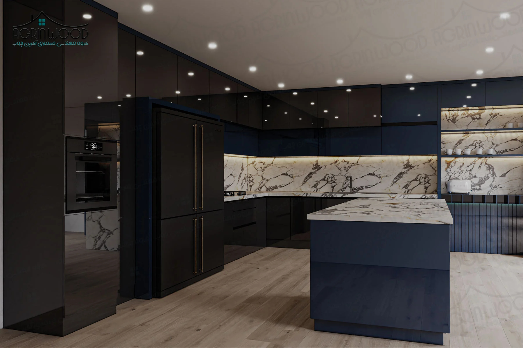 نوآوری جدید کابینت پلی گلاس