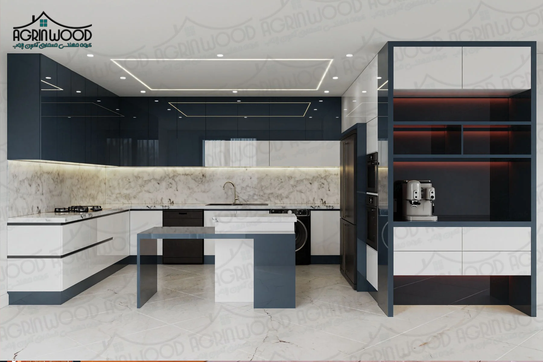 نوآوری جدید کابینت پلی گلاس