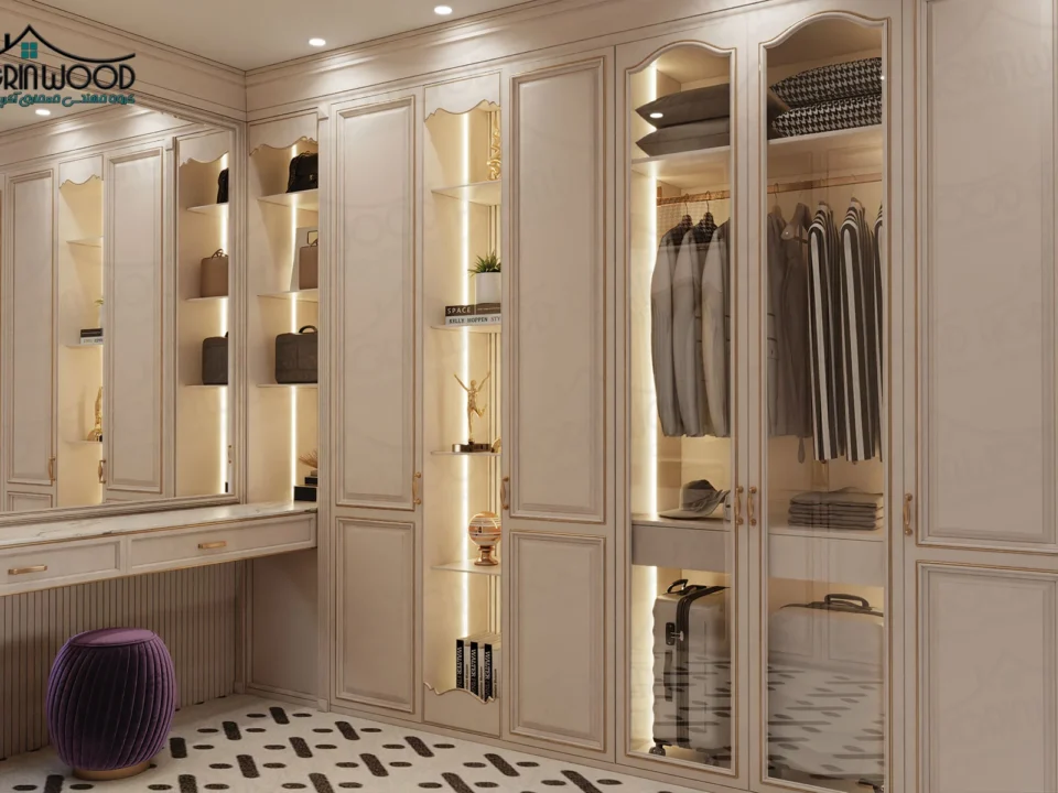 مدل کمد دیواری کلاسیک