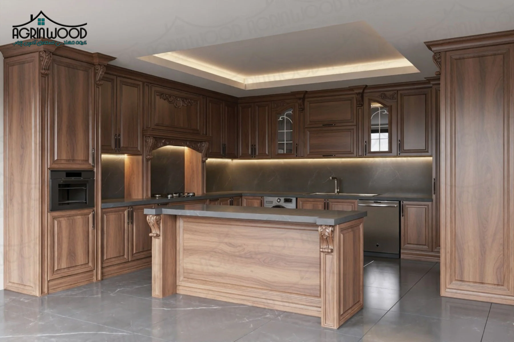 بررسی کابینت تمام چوب و ویژگیهای آن بررسی کابینت تمام چوب و ویژگیهای آن